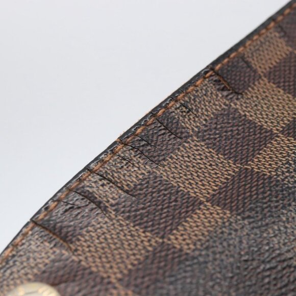 Authentic LOUIS VUITTON Damier Ebene Naviglio Shoulder Bag N45255 LV - Picture 15 of 16